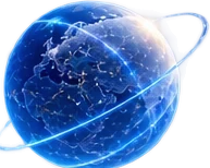 Glowing globe